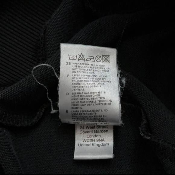 Fred Perry Sportswear Track Jacket Mens S Full-Zip Argyle Print Pockets Black - Picture 5 of 8